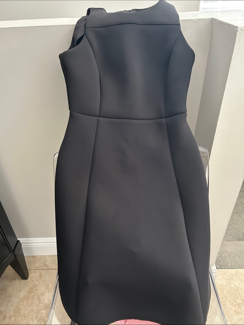 Banana Republic Black Midi Sheath Dress